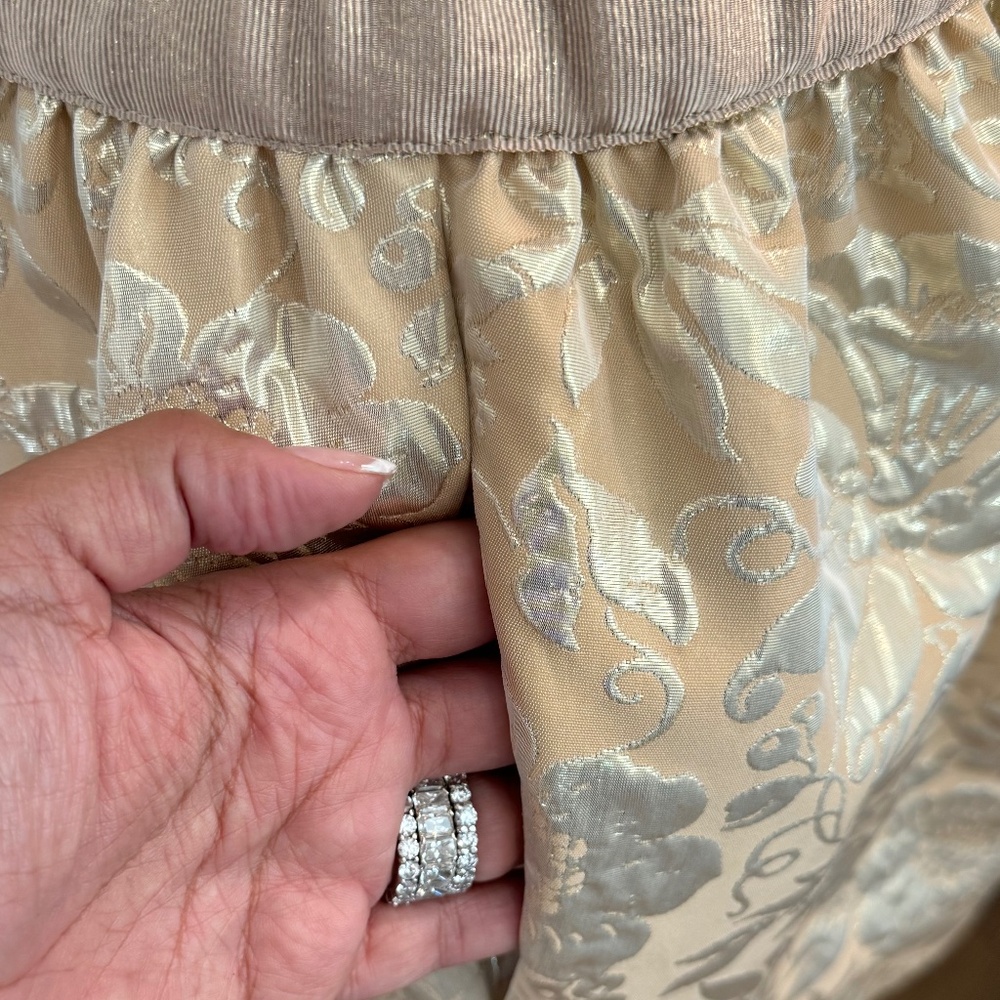 Moschino Perfect Party Dress - Gold Size 10 - Picture 10 of 14